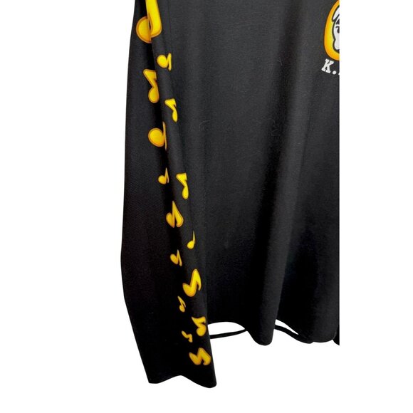 BlackMilk x Animal Crossing K.K. Slider Long Sleeve Hoodie Black - Size XS - Picture 4 of 9